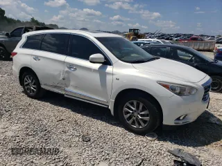 2014 Infiniti QX60 с VIN 5N1AL0MN4EC502691, выставлен на аукционе Copart как лот 63614155 с пробегом 141 065 миль миль и Списание • Salvage title. История ставок и продаж доступна на DreamBid. Изображение 4.