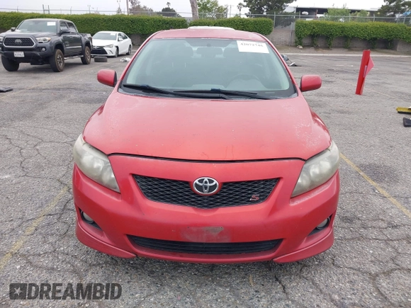 2010 Toyota Corolla with VIN 2T1BU4EE0AC412113, listed as a IAAI auction lot 42072746 with 210,344 mi miles. Bid and sale history available at carsss.com. Image 12.