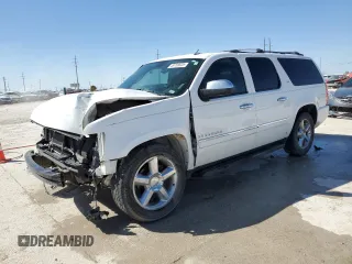 2011 Chevrolet Suburban LTZ with VIN 1GNSKKE33BR397551, listed as a Copart auction lot 48758825 with 266,068 mi miles and Salvage Title. Bid and sale history available at carsss.com. Image 1.