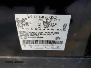 2016 Ford Police Interceptor Utility z VIN 1FM5K8AR0GGA28891, wystawiony jako Copart lot #48029425 z przebiegiem 83 772 mil mil oraz Szkoda całkowita • Salvage title. Historia ofert i sprzedaży dostępna na DreamBid. Obrazek 13.