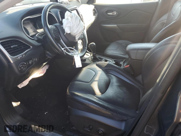 2019 Jeep Cherokee High Altitude with VIN 1C4PJMDX4KD133124, listed as a Copart auction lot 55817625 with 76,621 mi miles and Salvage title. Bid and sale history available at DreamBid. Image 7.