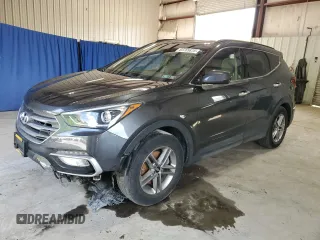 2017 Hyundai Santa Fe 2.4L with VIN 5XYZU3LB1HG499343, listed as a Copart auction lot 63765875 with 67,011 mi miles and Clean title. Bid and sale history available at DreamBid. Image 1.