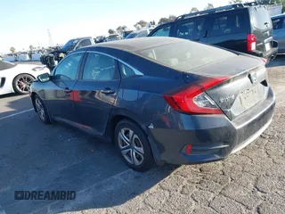 2017 Honda Civic Sedan LX with VIN 19XFC2F65HE209813, listed as a IAAI auction lot 41049476 with 61,482 mi miles. Bid and sale history available at carsss.com. Image 3.