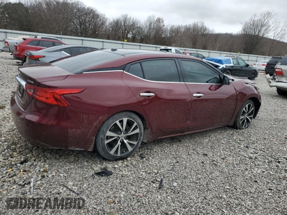 2018 Nissan Maxima Platinum z VIN 1N4AA6AP3JC371045, wystawiony jako Copart lot #43171805 z przebiegiem 62 223 mil mil oraz Szkoda całkowita • Salvage title. Historia ofert i sprzedaży dostępna na DreamBid. Obrazek 3.