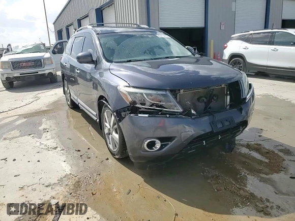 2013 Nissan Pathfinder SL with VIN 5N1AR2MN7DC683777, listed as a Copart auction lot 49413415 with 177,793 mi miles and Salvage Title. Bid and sale history available at DreamBid. Image 15.