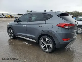 2017 Hyundai Tucson Value with VIN KM8J33A22HU367754, listed as a Copart auction lot 42009495 with 55,477 mi miles and Salvage Title. Bid and sale history available at carsss.com. Image 2.