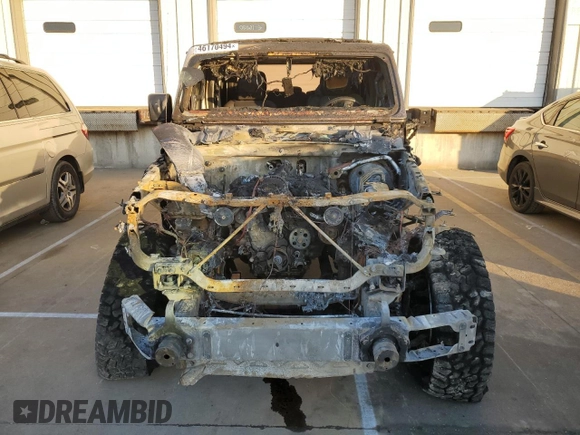 2022 Jeep Gladiator High Altitude with VIN 1C6HJTFG5NL112263, listed as a Copart auction lot 46170494 with Not provided miles and Salvage title. Bid and sale history available at DreamBid. Image 5.