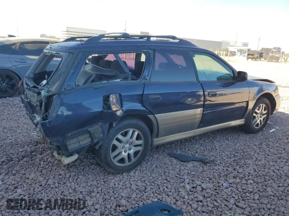2003 Subaru Legacy Outback z VIN 4S3BH665X37650974, wystawiony jako Copart lot #41508225 z przebiegiem 166 975 mil mil oraz Szkoda całkowita • Salvage title. Historia ofert i sprzedaży dostępna na DreamBid. Obrazek 3.