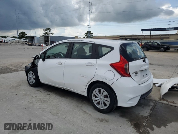 2017 Nissan Note S Plus with VIN 3N1CE2CP1HL367915, listed as a Copart auction lot 59493725 with 94,023 mi miles and Salvage title. Bid and sale history available at DreamBid. Image 2.