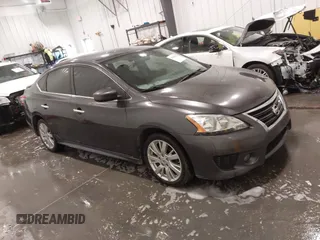 2014 Nissan Sentra SR with VIN 3N1AB7AP3EY308220, listed as a IAAI auction lot 41834263 with 192,118 mi miles and . Bid and sale history available at DreamBid. Image 1.