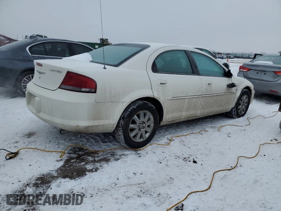 2005 Chrysler Sebring with VIN 1C3EL66R95N562516, listed as a Copart auction lot 45698335 with 120,929 mi miles and Salvage Title. Bid and sale history available at DreamBid. Image 3.