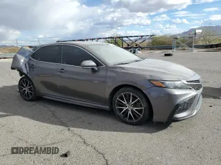 2022 Toyota Camry SE with VIN 4T1T11AK4NU696129, listed as a Copart auction lot 78279674 with 28,480 mi miles and Salvage Title. Bid and sale history available at carsss.com. Image 4.