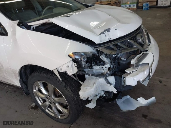 2012 Nissan Murano S with VIN JN8AZ1MW3CW220026, listed as a IAAI auction lot 41673942 with 176,968 mi miles. Bid and sale history available at carsss.com. Image 6.