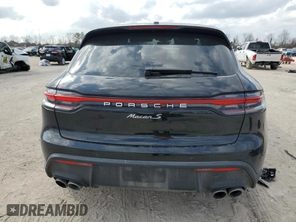 2023 Porsche Macan S z VIN WP1AG2A58PLB41105, wystawiony jako Copart lot #44139785 z przebiegiem 24 677 mil mil oraz Szkody całkowita. Historia ofert i sprzedaży dostępna na DreamBid. Obrazek 6.