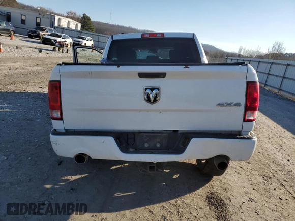 2014 Ram 1500 Express with VIN 1C6RR7KT2ES411223, listed as a Copart auction lot 44519485 with 0 mi miles and Salvage Title. Bid and sale history available at carsss.com. Image 6.