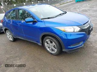 2018 Honda HR-V LX with VIN 3CZRU6H37JM712432, listed as a IAAI auction lot 41777654 with 14,385 mi miles. Bid and sale history available at carsss.com. Image 1.