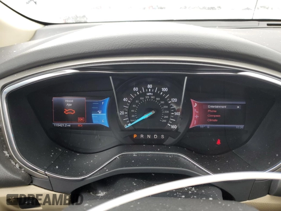 2013 Ford Fusion SE with VIN 3FA6P0HR0DR267420, listed as a Copart auction lot 44767315 with 115,421 mi miles and Salvage Title. Bid and sale history available at carsss.com. Image 9.