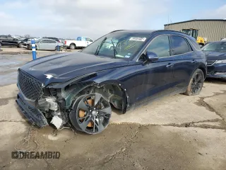 2022 Genesis GV70 Sport with VIN KMUMCDTCXNU044624, listed as a Copart auction lot 82372214 with 25,870 mi miles and Clean title. Bid and sale history available at DreamBid. Image 1.