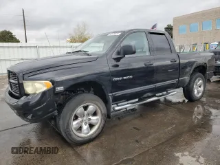 2005 Dodge 1500 SLT with VIN 1D7HU18D65S146263, listed as a Copart auction lot 52036505 with Not Provided miles and Salvage Title. Bid and sale history available at carsss.com. Image 1.