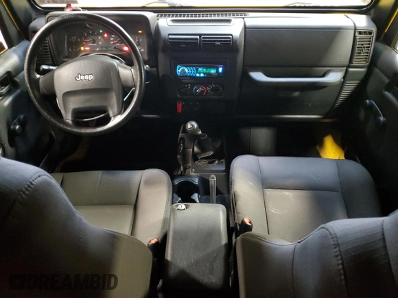 2006 Jeep Wrangler X with VIN 1J4FA39S86P700260, listed as a Copart auction lot 73819814 with 61,768 mi miles and Salvage Title. Bid and sale history available at carsss.com. Image 8.