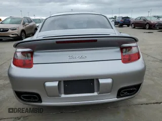 2007 Porsche 911 Turbo with VIN WP0AD29957S784485, listed as a Copart auction lot 75090564 with Not Provided miles and Salvage Title. Bid and sale history available at carsss.com. Image 6.