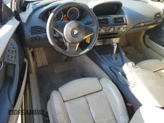 2005 BMW 6 Series 645Ci with VIN WBAEK734X5B325853, listed as a Copart auction lot 42965535 with 116,030 mi miles and Salvage Title. Bid and sale history available at carsss.com. Image 8.