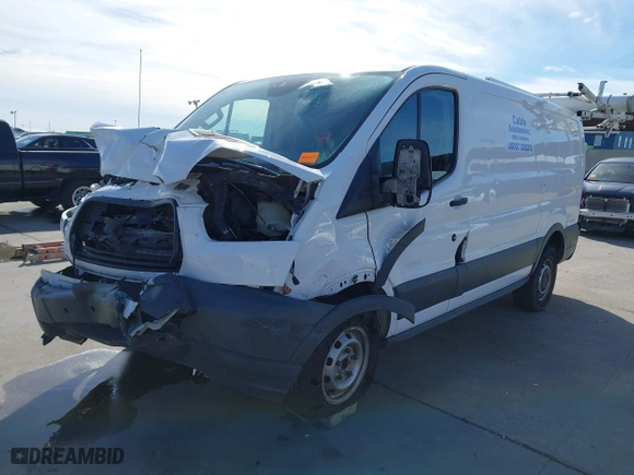 2016 Ford Transit Cargo Van with VIN 1FTYR1ZM9GKA64461, listed as a IAAI auction lot 41030880 with 180,072 mi miles. Bid and sale history available at carsss.com. Image 20.