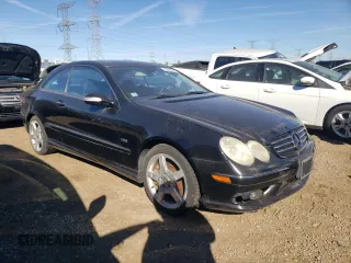 2005 Mercedes-Benz CLK 500 with VIN WDBTJ75J55F122201, listed as a Copart auction lot 75910714 with 122,599 mi miles and Clean Title. Bid and sale history available at DreamBid. Image 4.