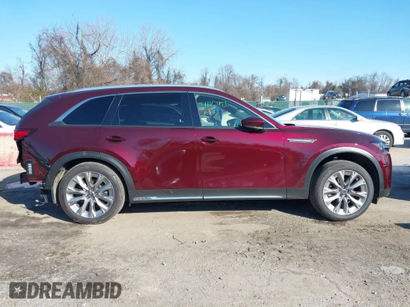 2024 Mazda CX-90 3.3 Turbo Premium Plus with VIN JM3KKEHD3R1143143, listed as a IAAI auction lot 41161865 with 15,686 mi miles. Bid and sale history available at carsss.com. Image 14.