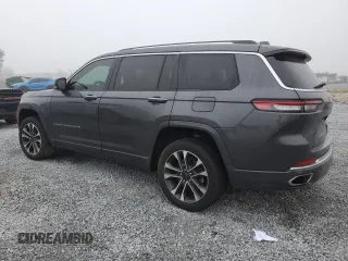 2021 Jeep Grand Cherokee Overland with VIN 1C4RJJDGXM8153204, listed as a Copart auction lot 85214754 with 41,478 mi miles and Salvage title. Bid and sale history available at DreamBid. Image 2.