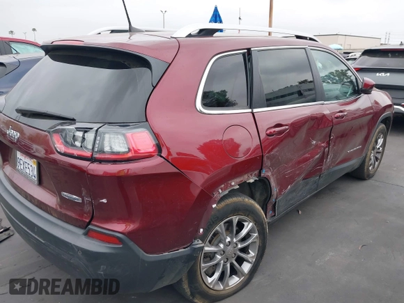 2019 Jeep Cherokee Altitude with VIN 1C4PJMLB8KD287650, listed as a IAAI auction lot 42374956 with 78,638 mi miles and . Bid and sale history available at DreamBid. Image 4.