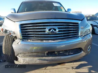 2012 Infiniti QX56 7-passenger with VIN JN8AZ2NFXC9515305, listed as a IAAI auction lot 42031957 with 185,173 mi miles. Bid and sale history available at carsss.com. Image 12.