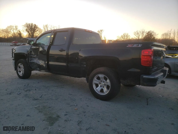 2014 Chevrolet Silverado 1500 LT with VIN 1GCRCREC2EZ216098, listed as a Copart auction lot 46405265 with 134,489 mi miles and Salvage Title. Bid and sale history available at carsss.com. Image 2.