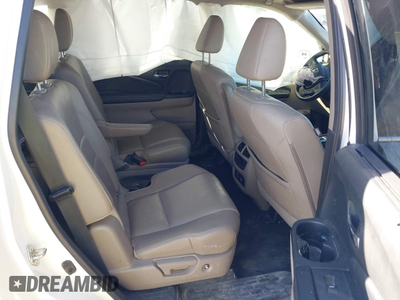 2017 Honda Pilot Elite with VIN 5FNYF6H02HB042160, listed as a IAAI auction lot 40893685 with Not Provided miles and . Bid and sale history available at DreamBid. Image 8.