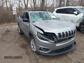 2022 Jeep Cherokee Latitude Lux z VIN 1C4PJMMN9ND511277, wystawiony jako IAAI lot #41151980 z przebiegiem 51 809 mil mil oraz . Historia ofert i sprzedaży dostępna na DreamBid. Obrazek 1.