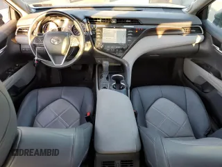 2019 Toyota Camry LE with VIN 4T1B11HK1KU728774, listed as a Copart auction lot 48239275 with 55,293 mi miles and Salvage Title. Bid and sale history available at carsss.com. Image 8.
