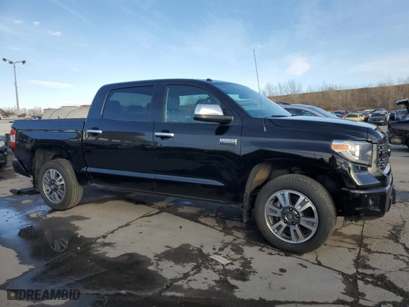 2019 Toyota Tundra 4WD SR5 with VIN 5TFAY5F16KX823634, listed as a Copart auction lot 47035455 with 54,901 mi miles and Salvage Title. Bid and sale history available at carsss.com. Image 4.