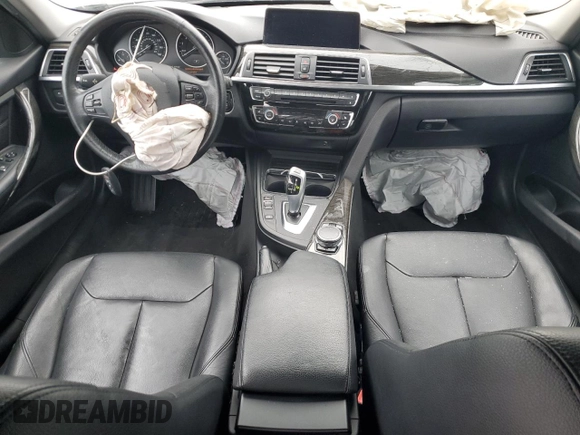 2017 BMW 3 Series 320i xDrive with VIN WBA8E5G55HNU42092, listed as a Copart auction lot 59711095 with 77,997 mi miles and Salvage title. Bid and sale history available at DreamBid. Image 8.