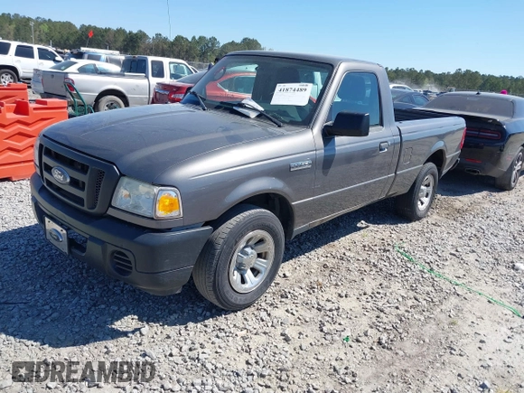 2011 Ford Ranger XL with VIN 1FTKR1AD2BPA39446, listed as a IAAI auction lot 41874489 with 1 mi miles. Bid and sale history available at carsss.com. Image 2.