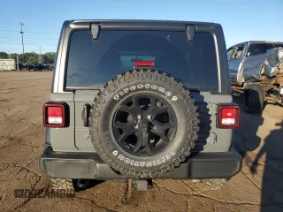 2021 Jeep Wrangler Unlimited Sport Altitude with VIN 1C4HJXDG7MW636496, listed as a Copart auction lot 69682504 with 29,752 mi miles and Salvage Title. Bid and sale history available at carsss.com. Image 6.