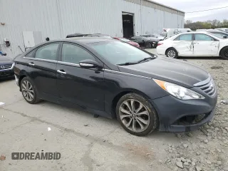 2014 Hyundai Sonata Limited with VIN 5NPEC4AB5EH919698, listed as a Copart auction lot 53686885 with 147,669 mi miles and Salvage Title. Bid and sale history available at carsss.com. Image 4.