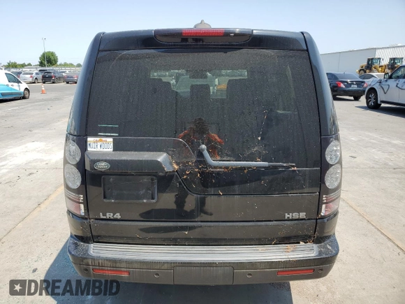 2015 Land Rover LR4 HSE with VIN SALAG2V62FA769135, listed as a Copart auction lot 59717385 with 73,679 mi miles and Salvage title. Bid and sale history available at DreamBid. Image 6.