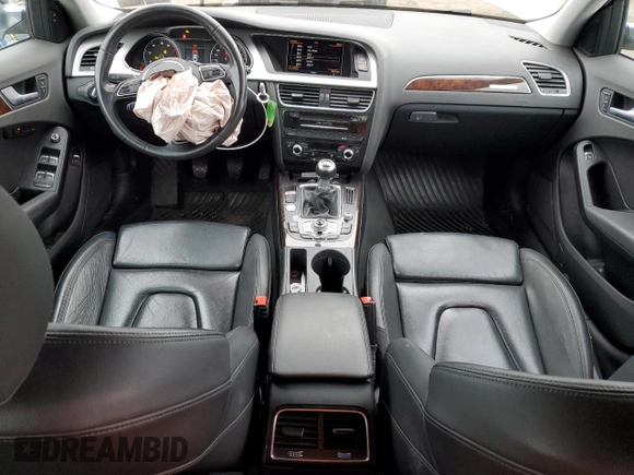 2015 Audi A4 Premium Plus with VIN WAUHFAFL7FN031814, listed as a Copart auction lot 82948653 with 95,962 mi miles. Bid and sale history available at carsss.com. Image 8.