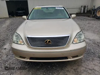 2005 Lexus LS 430 with VIN JTHBN36F055028624, listed as a Copart auction lot 54142335 with 187,356 mi miles and Clean Title. Bid and sale history available at carsss.com. Image 5.