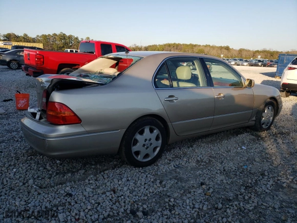 2003 Lexus LS 430 with VIN JTHBN30F230093025, listed as a Copart auction lot 42959045 with 173,183 mi miles and Salvage Title. Bid and sale history available at carsss.com. Image 3.