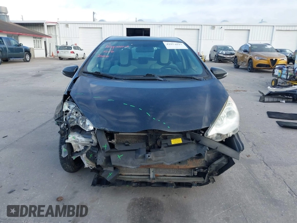 2012 Toyota Prius One with VIN JTDKDTB35C1511112, listed as a IAAI auction lot 41074047 with 156,510 mi miles and . Bid and sale history available at DreamBid. Image 13.