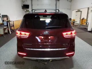 2018 Kia Sorento SX with VIN 5XYPKDA54JG419569, listed as a Copart auction lot 48179855 with 35,682 mi miles and Clean Title. Bid and sale history available at DreamBid. Image 6.