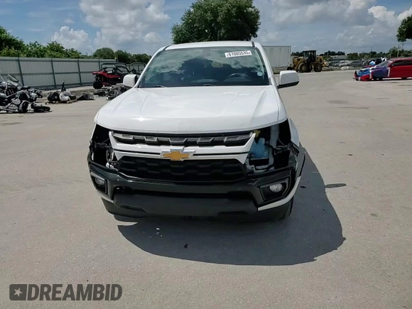 2022 Chevrolet Colorado 2WD LT with VIN 1GCGSCEN1N1110801, listed as a Copart auction lot 61085535 with 56,143 mi miles and Salvage title. Bid and sale history available at DreamBid. Image 13.