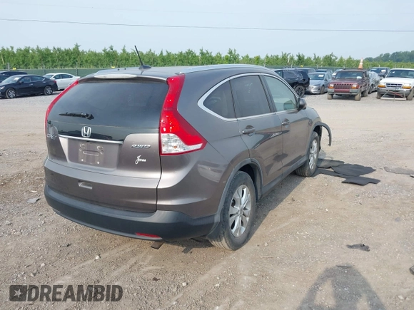 2012 Honda CR-V EX-L with VIN 5J6RM4H78CL019218, listed as a IAAI auction lot 42492790 with 166,217 mi miles and . Bid and sale history available at DreamBid. Image 4.