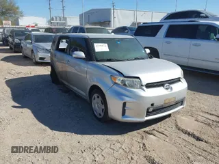 2012 Scion xB with VIN JTLZE4FE2CJ027805, listed as a IAAI auction lot 41759574 with 1 mi miles. Bid and sale history available at carsss.com. Image 1.